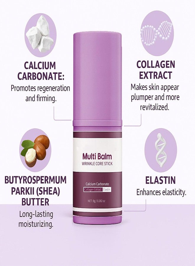 Baorder 2 Pcs Hydrating Multi Balm Stick,Collagen Moisturizing Stick,Moisturizing Cream with Vitamin E,Suitable for Eyes, Face, Neck, All Skin Types - Image 5